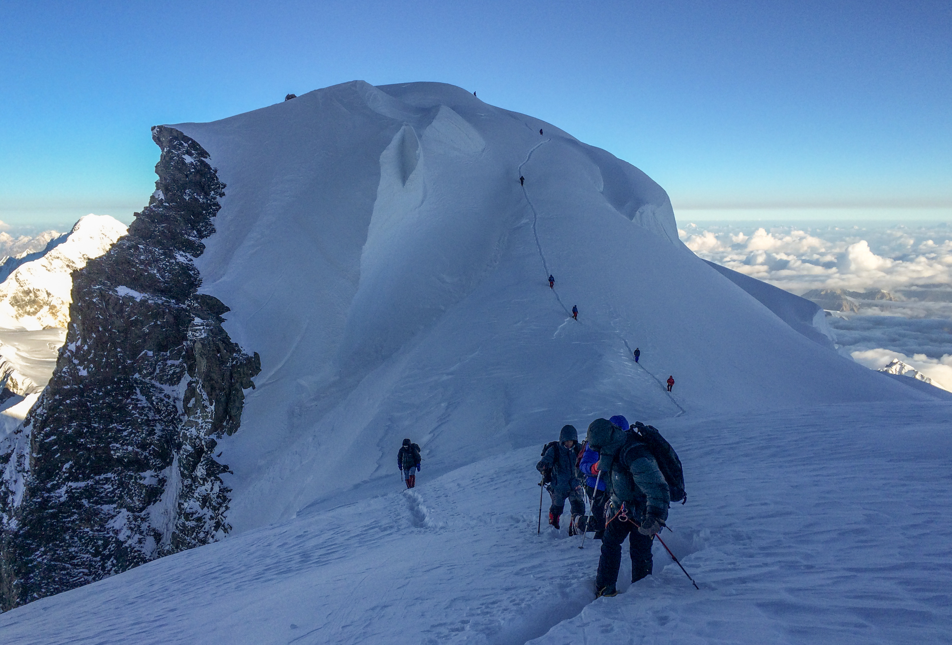 First day of descent