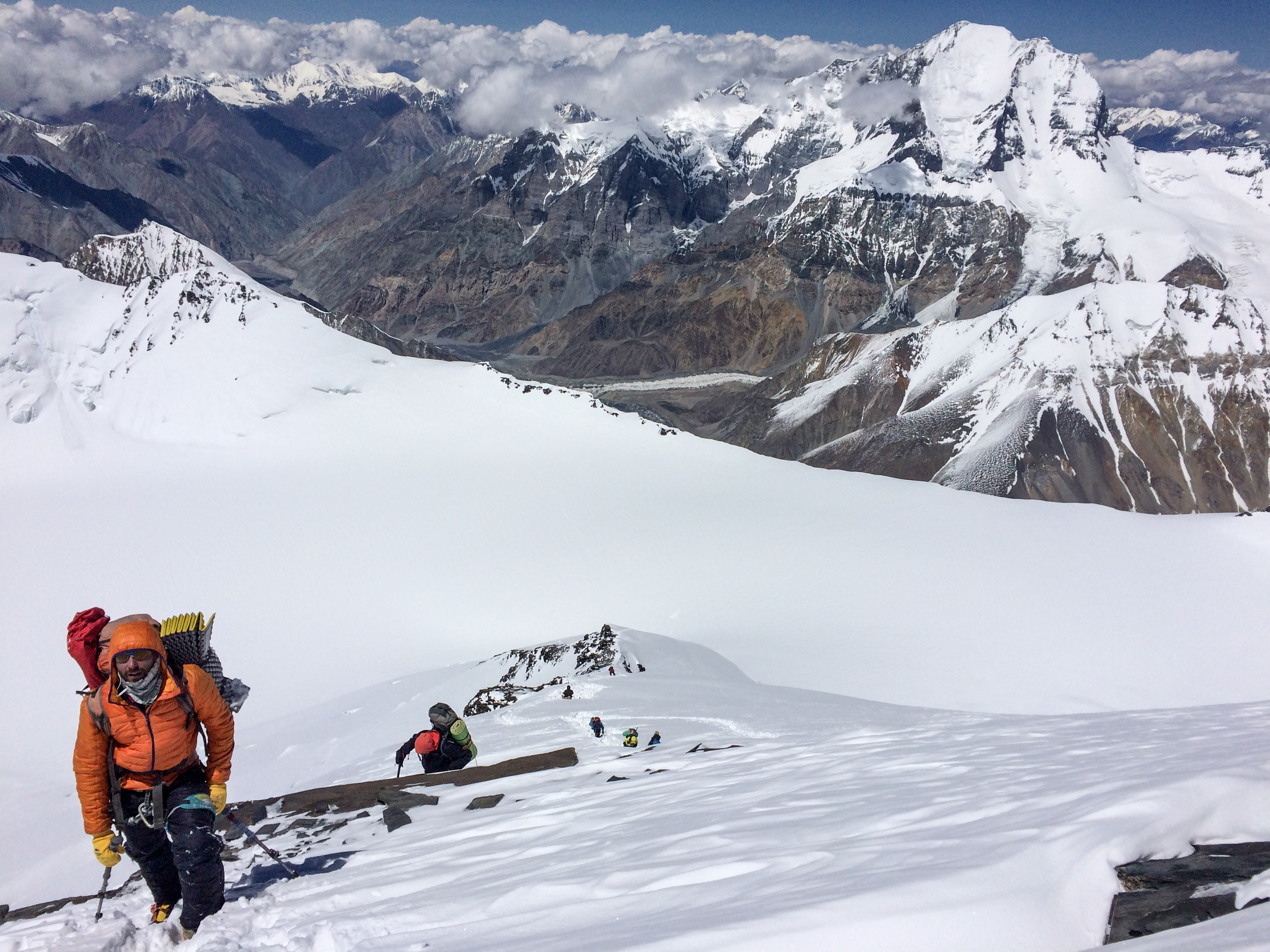 Ascent of Dushanbe Peak
