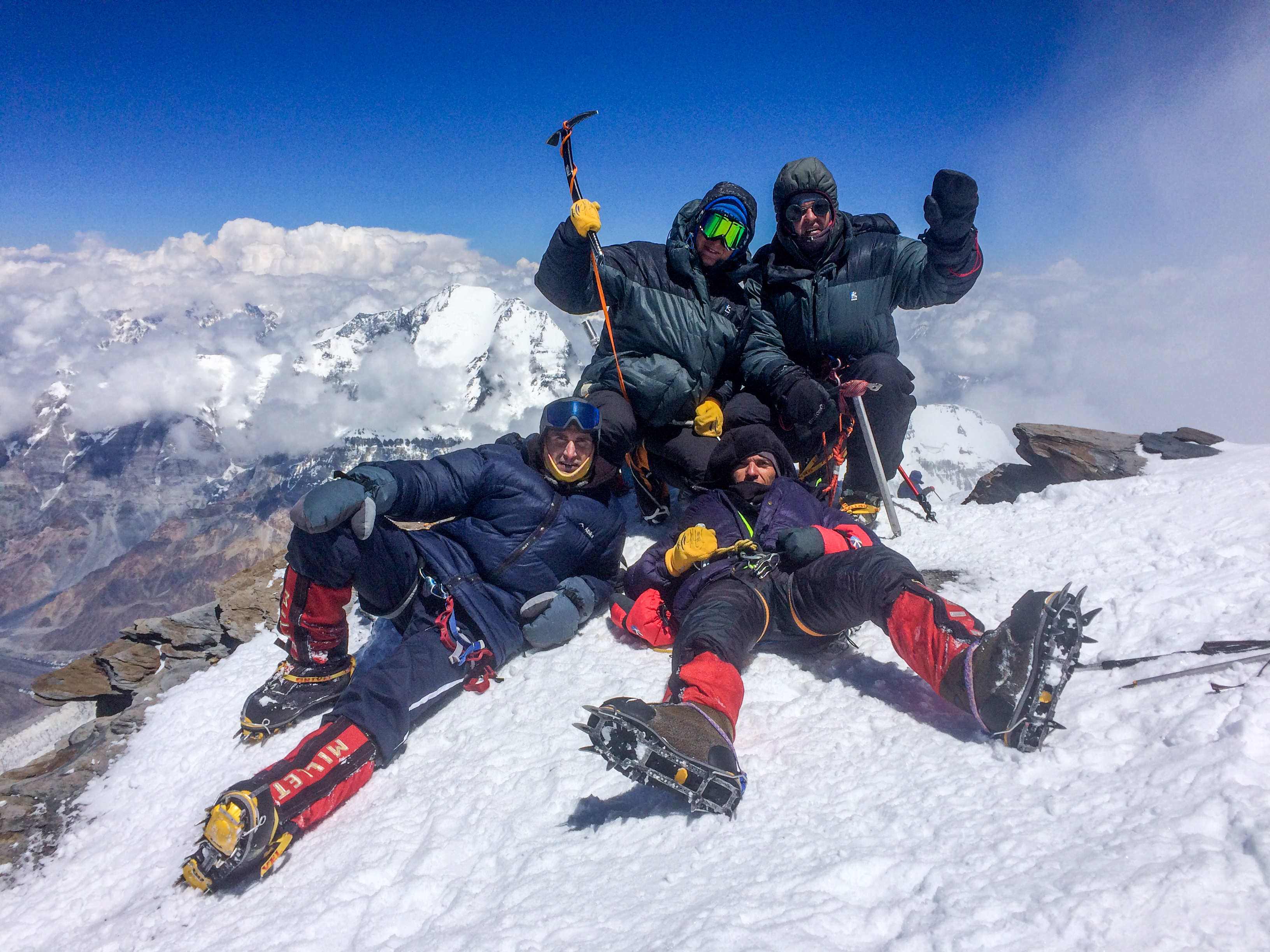 Summit day: Ascent of Korzhenevskaya Peak