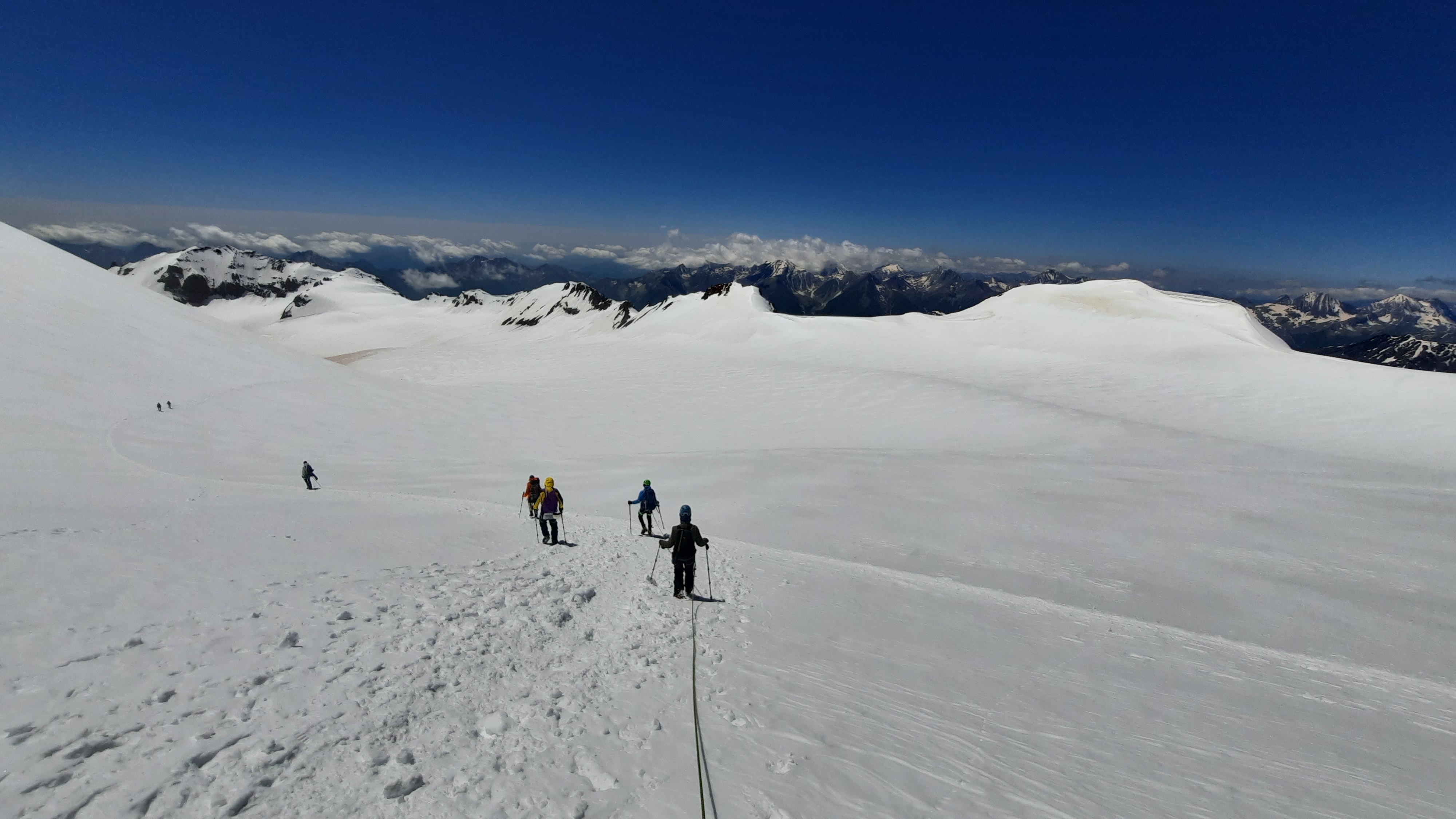 Acclimatisation hike