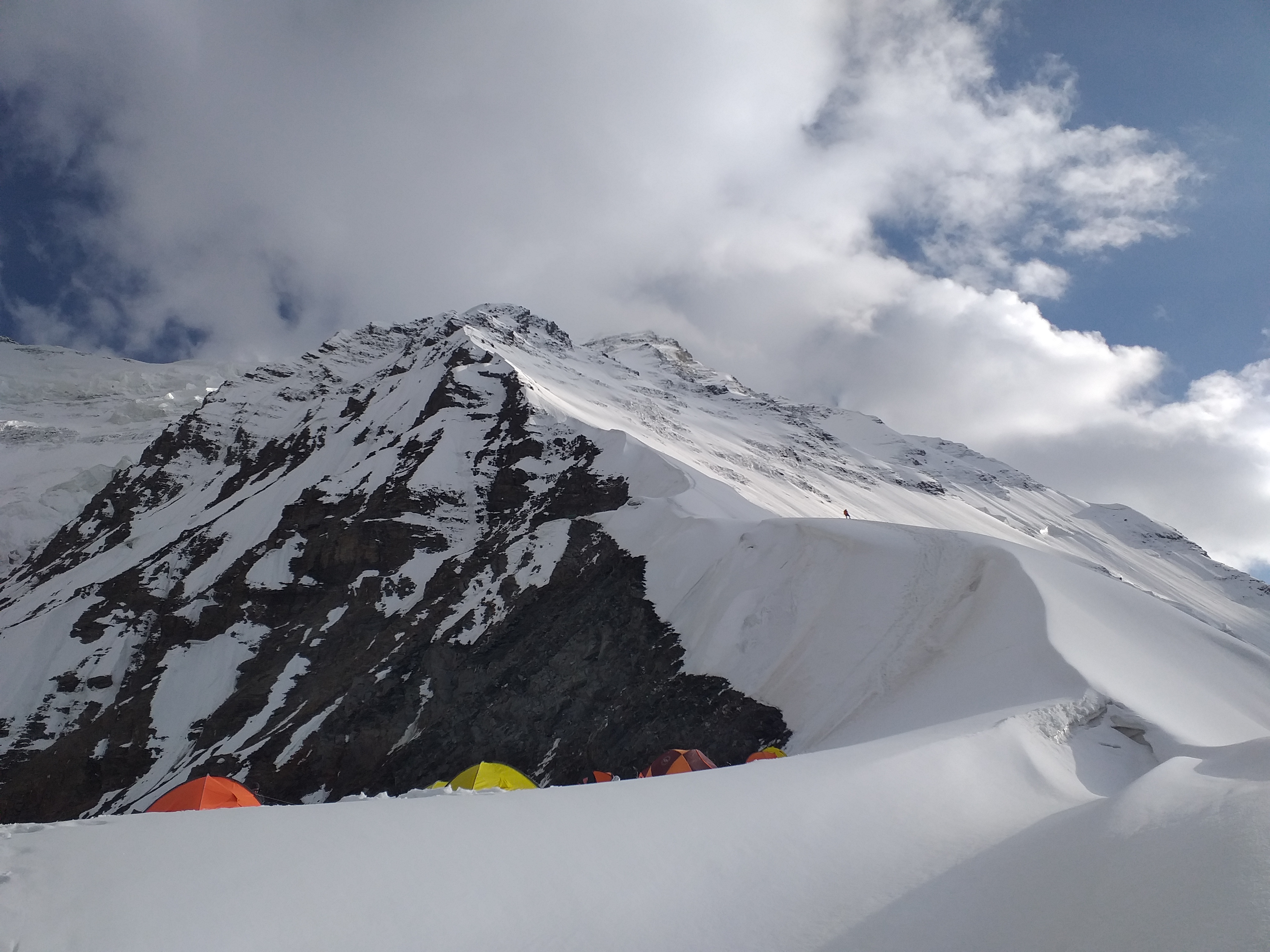 Climb to the First Camp