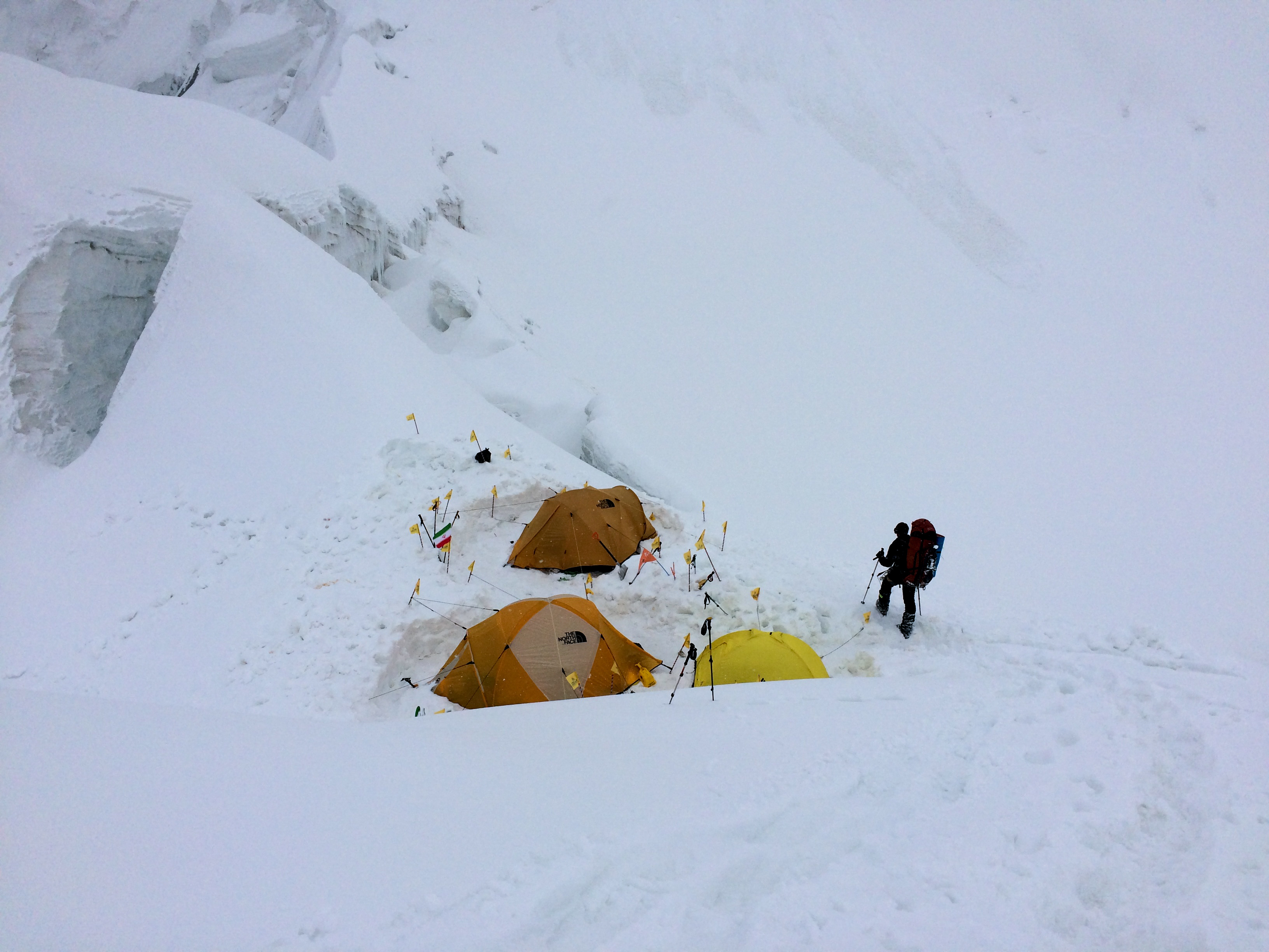 Climb to the First Camp