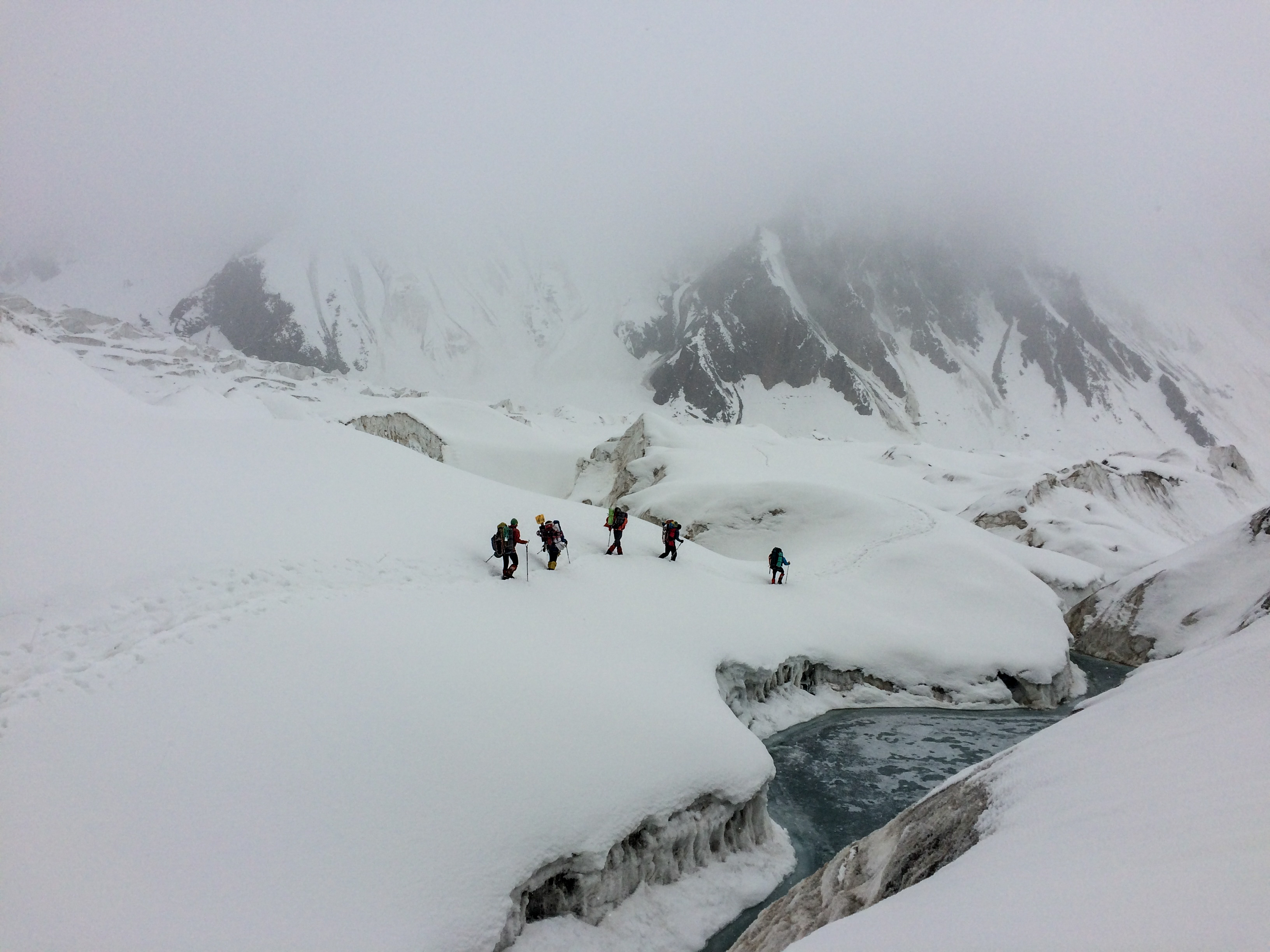 Acclimatization, snow and ice training