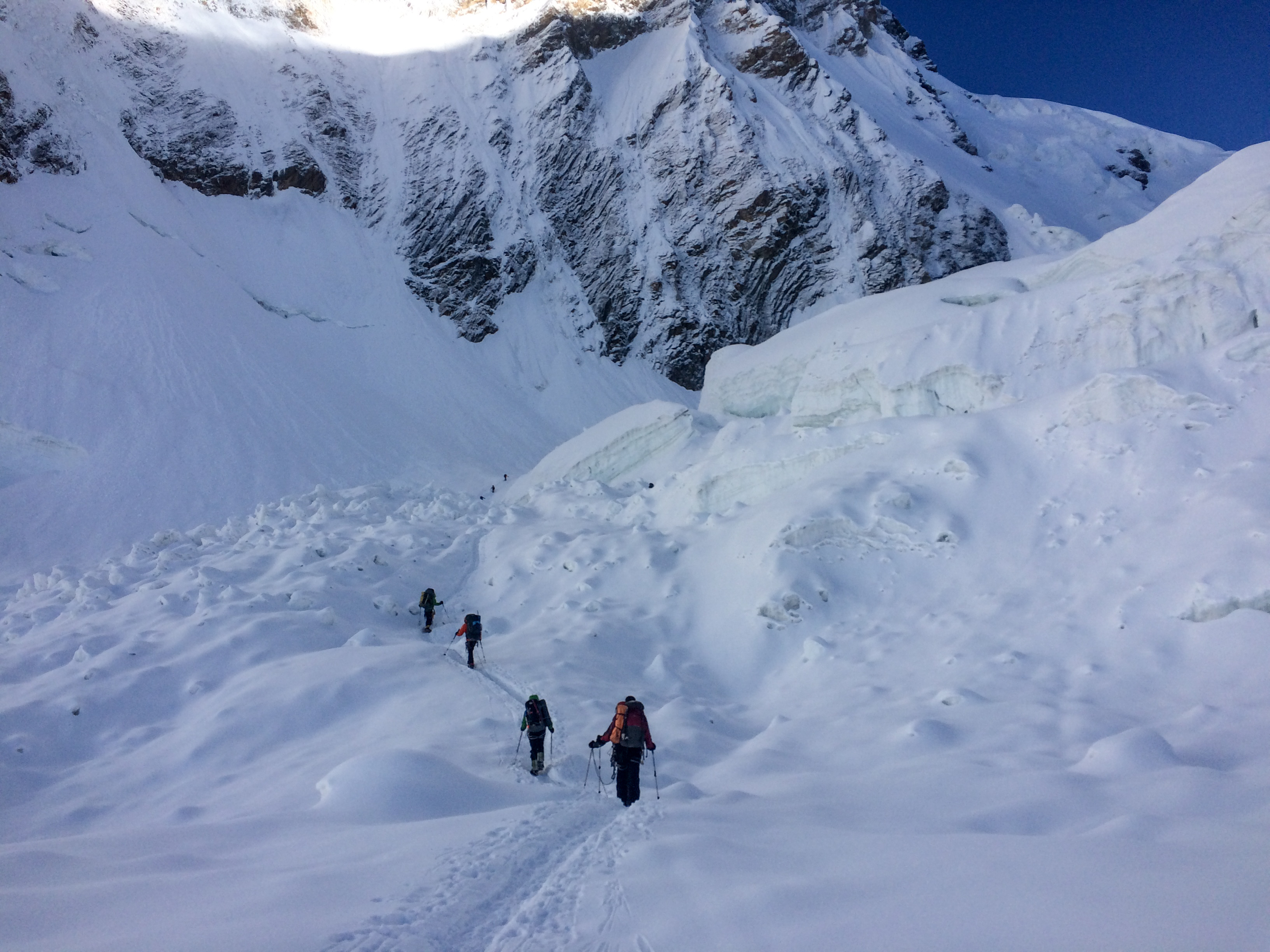 Descent to the Base Camp