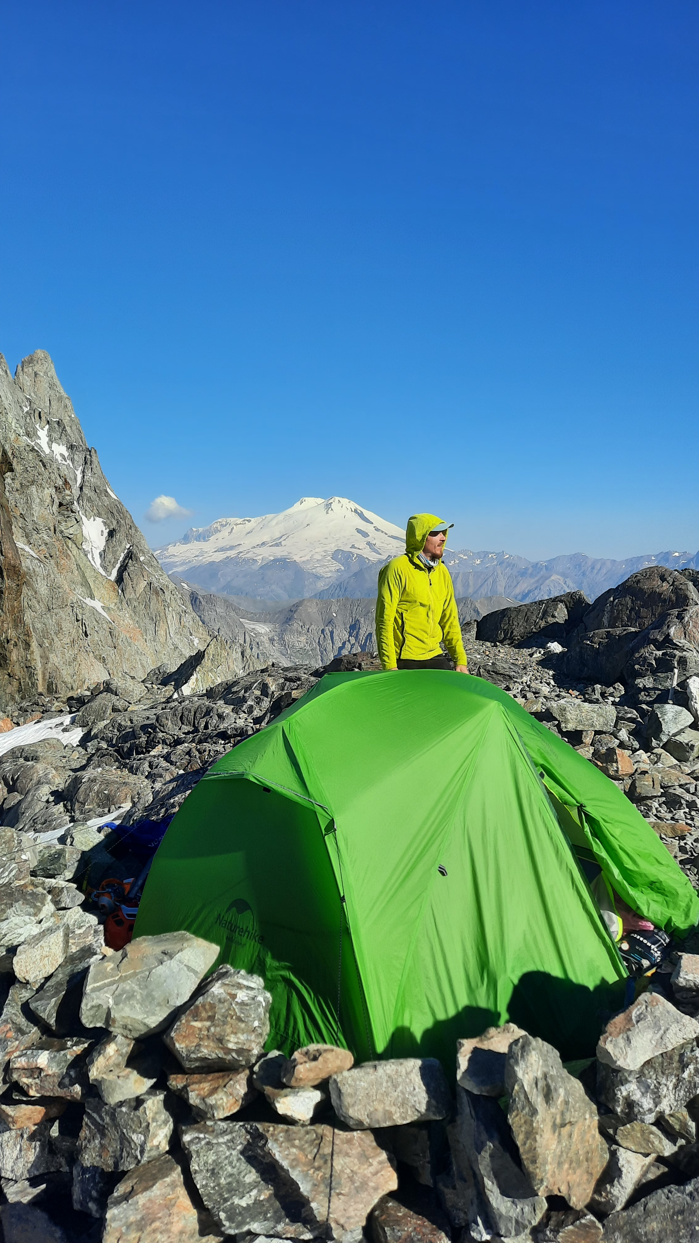 Climb to the Second Camp