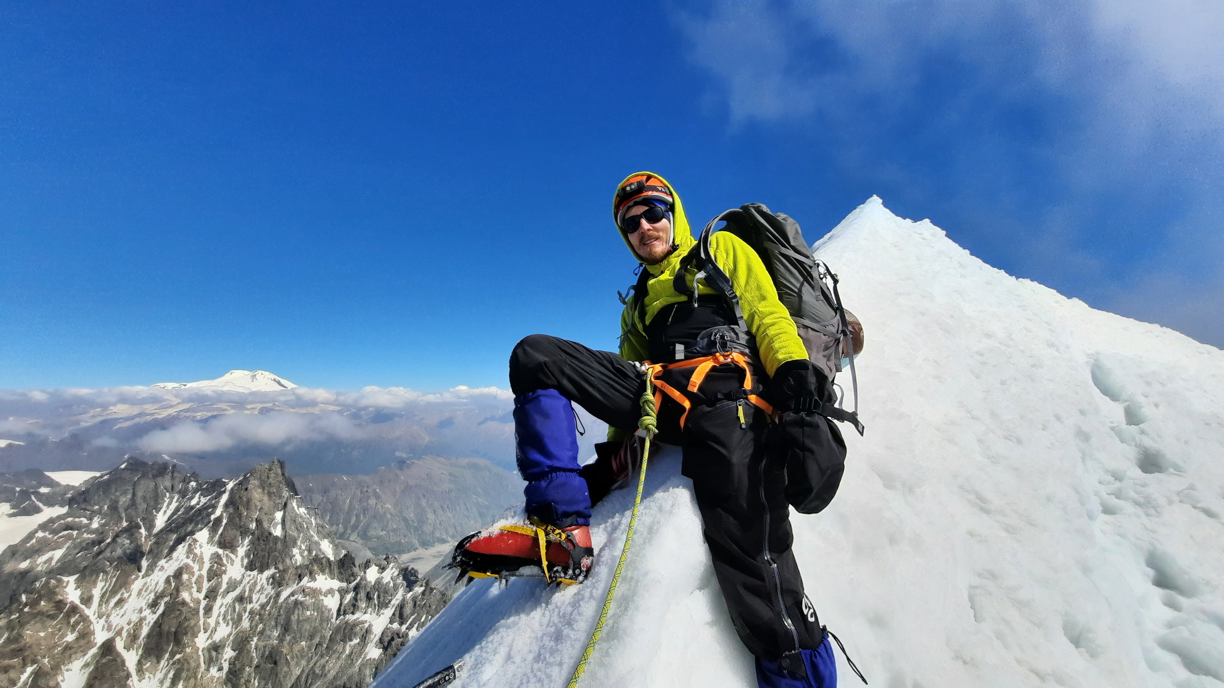 Summit Day: Ascent of Ushba North