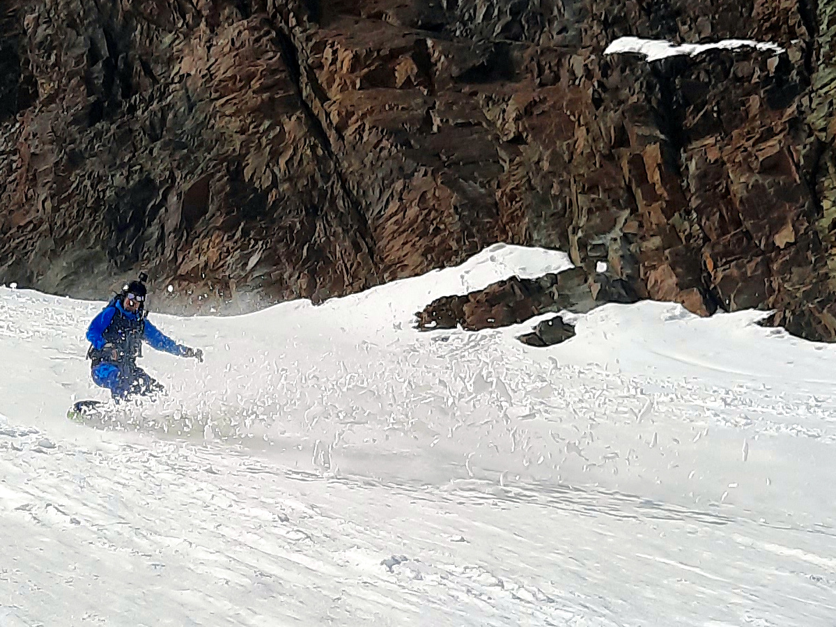 Ski touring and return to Almaty